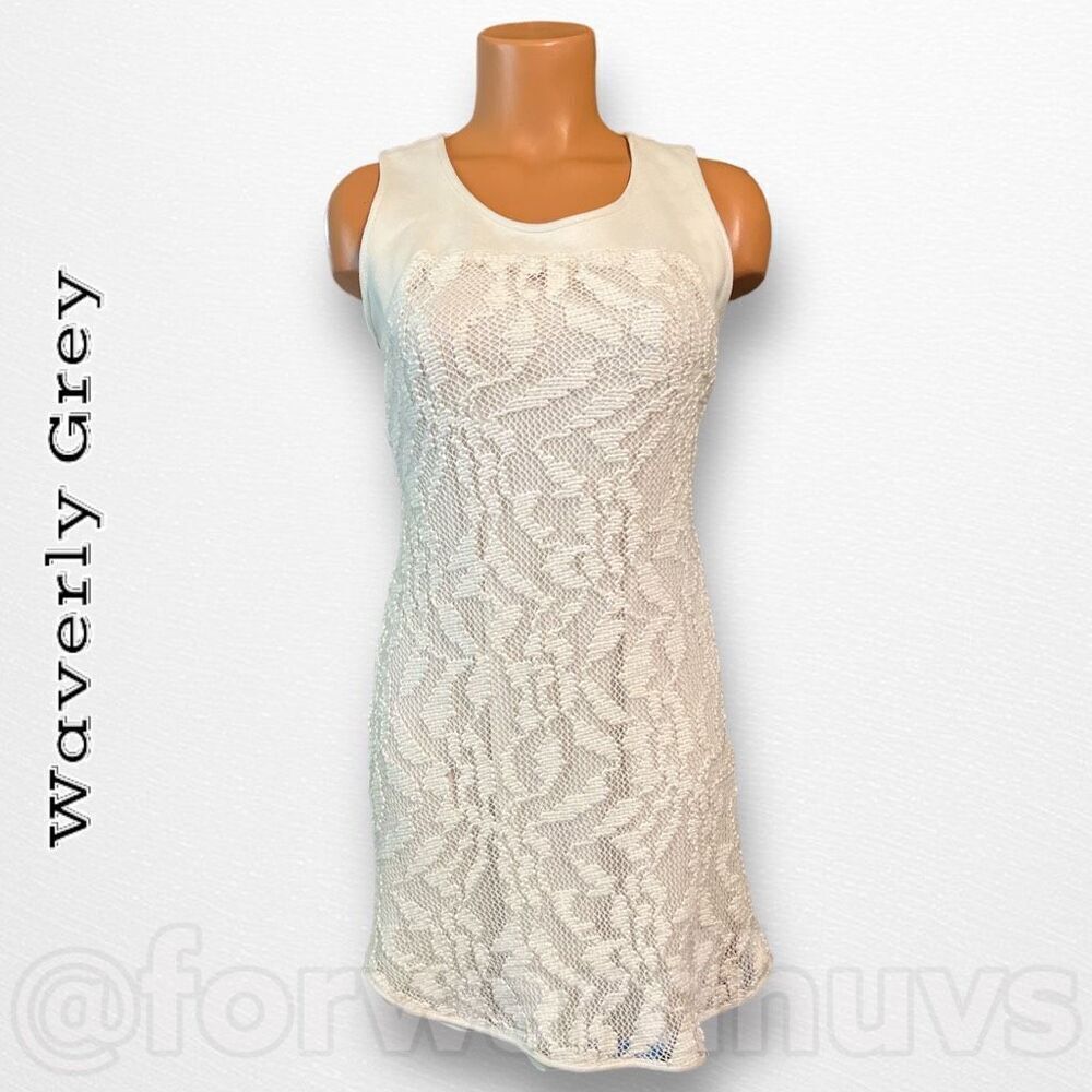 Anthropologie Waverly Grey Dress Size Small NWT